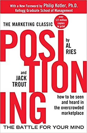 Ries Trout Marketing Book Positioning Battle for your mind book cover