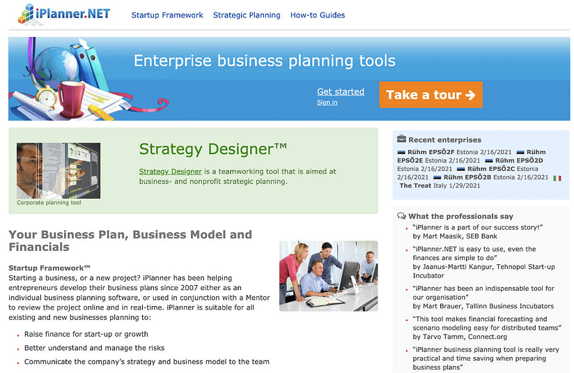 iplanner business software